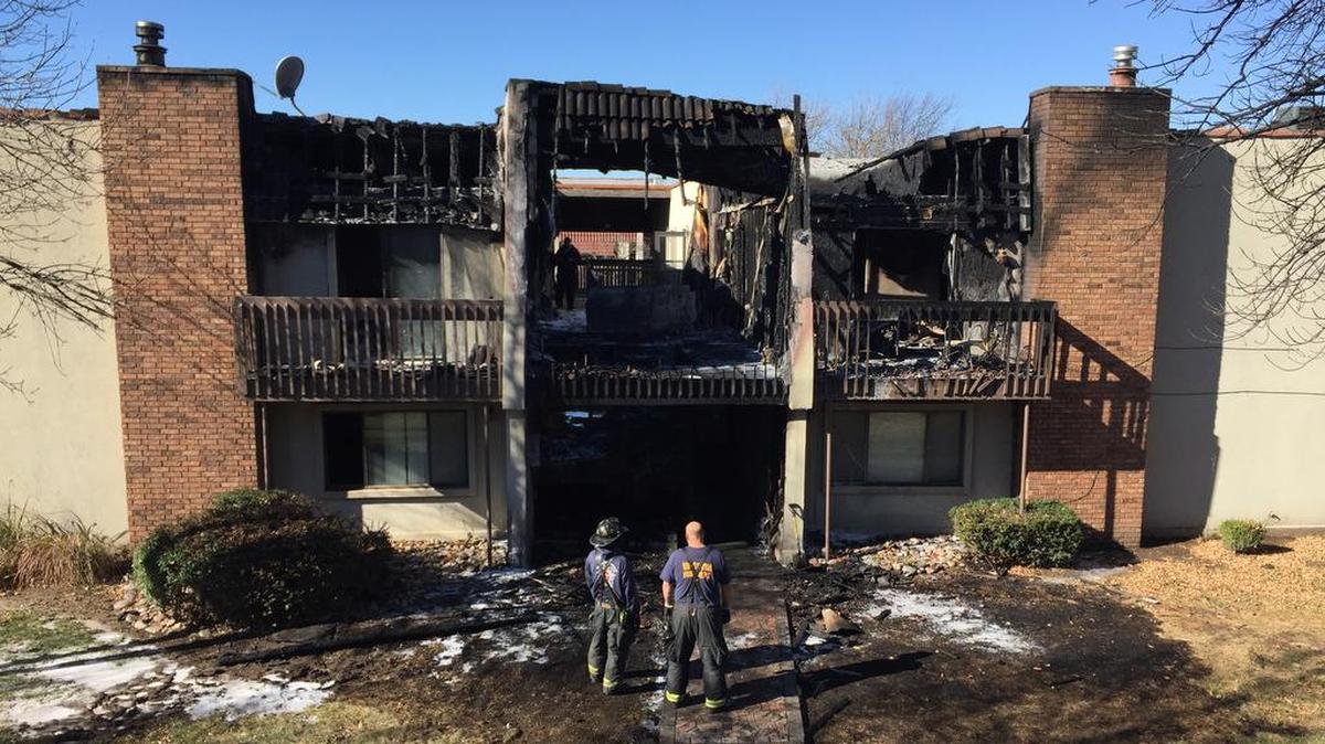 An early morning fire at Aragon Apartments on East Harry caused $1 million in damage, Wichita fire officials said Thursday. (Nov. 12, 2015)