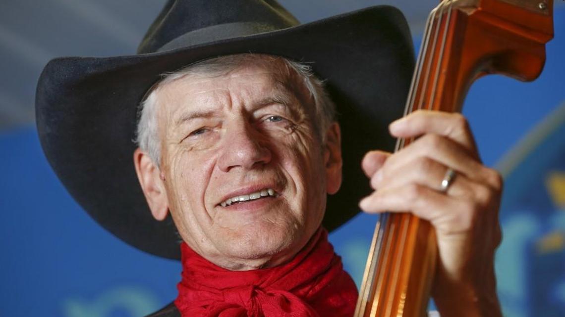 
Prairie Rose Rangers bass player Orin Friesen has been named to the Kansas Cowboy Hall of Fame. (Sept. 25, 2015)

