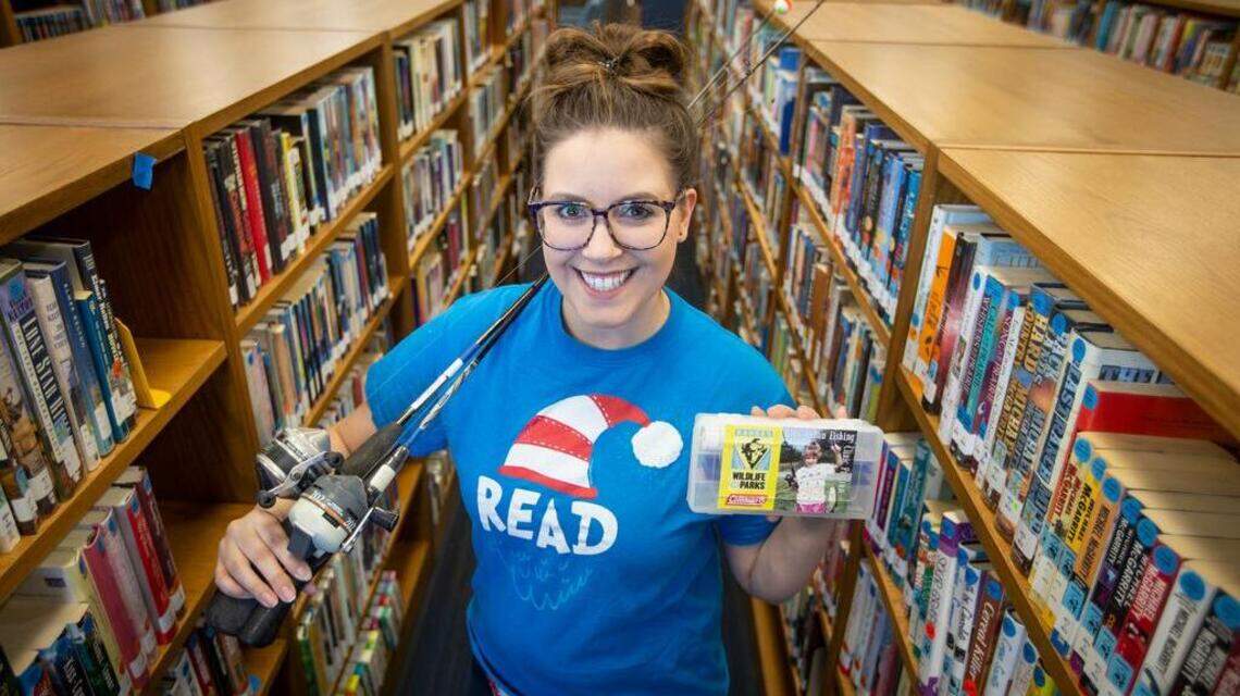 Need a fishing pole? Cake pan? Costume? Borrow it from the library