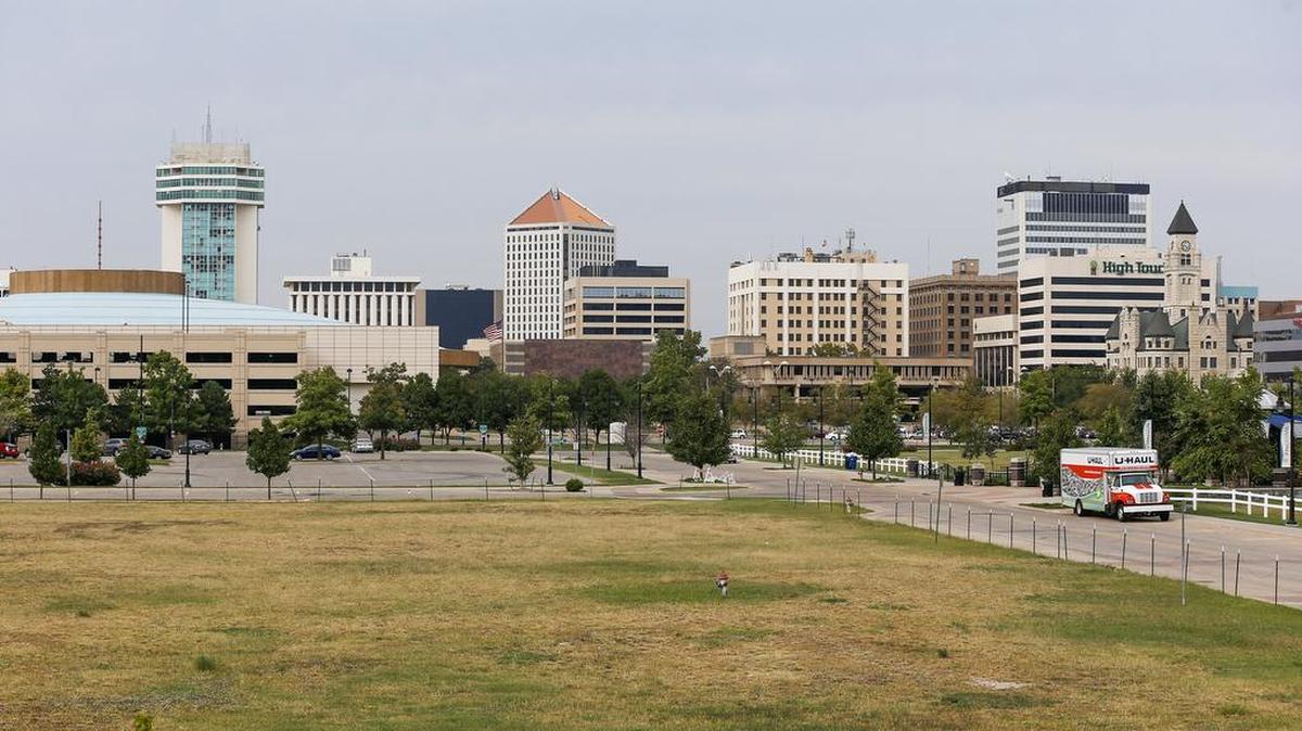 Wichita skyline (Sept. 22, 2015)