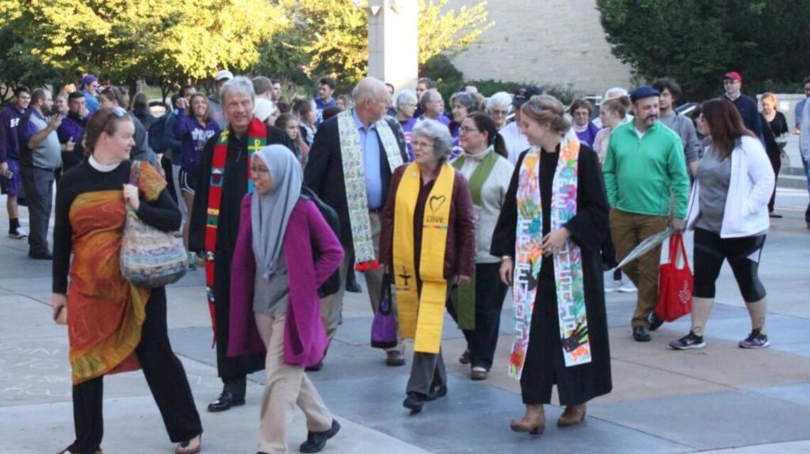 When a Jewish sukkah was damaged, faith communities responded