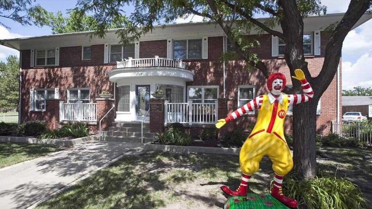 Rooms at the Ronald McDonald Houses are open to families who often cannot find or afford suitable living during their child’s hospitalization.