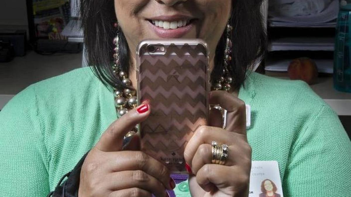 She works at a hospital, yet even Jessica Salazar isn’t immune from a cellphone-related injury. Several months ago, she tripped on a curb while checking texts and e-mails. “I was trying to do too many things at once,” she said. Salazar, who works in media relations at Overland Park Regional Medical Center, still wears a wrist brace because of lingering numbness from the injury.
