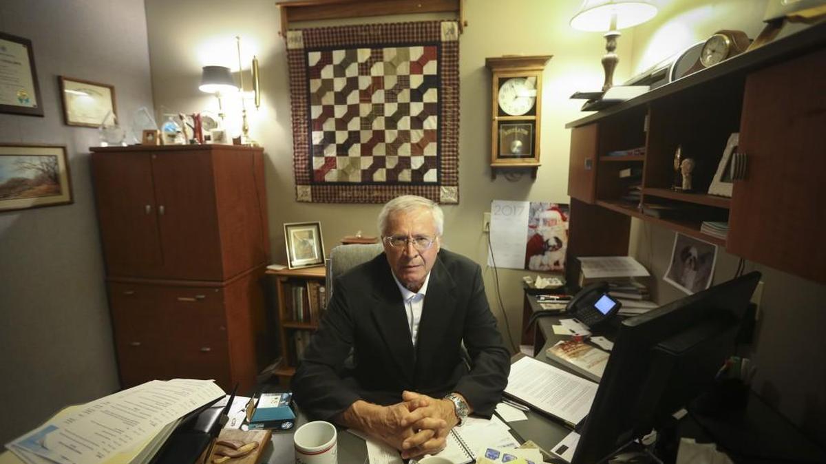 Tom Welk is a priest and counselor at Harry Hynes Memorial Hospice, which serves about 2,000 clients a year.