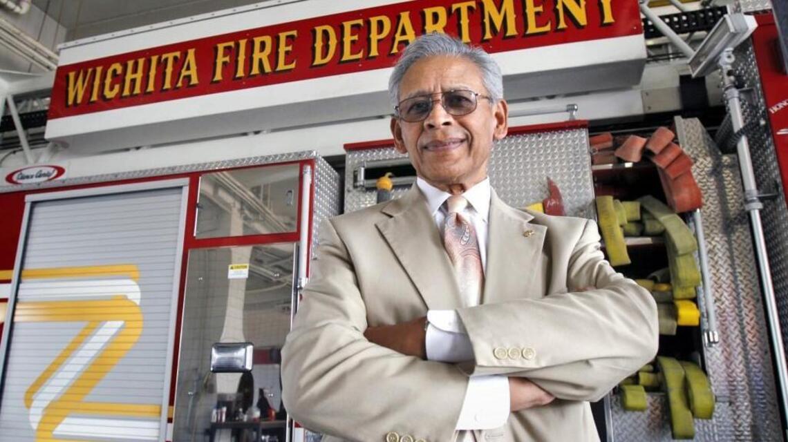 Wichita’s longest-serving fire chief, Larry Garcia, dies at age 81