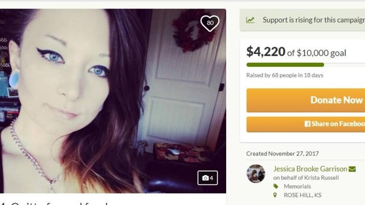 The family of a woman who was killed on Nov. 26, 2017, created a GoFundMe account to raise money for her funeral, gofundme.com/BryenaMcQuitty