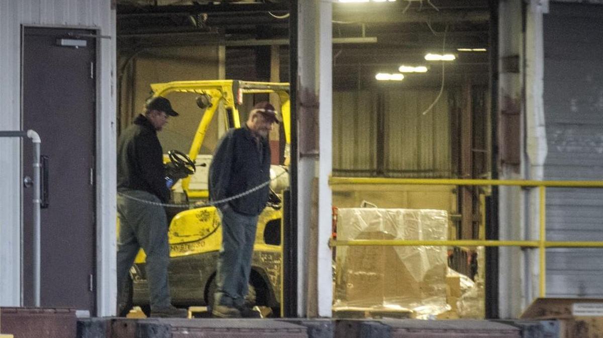 A 21-year-old man was critically injured after being struck by a forklift at R&L Freight, 3402 W. Harry on Thursday morning.