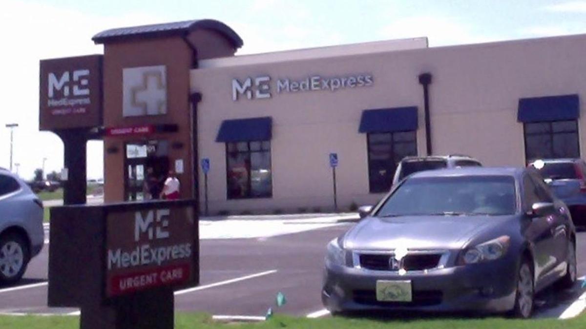 The urgent care clinic MedExpress opens Wednesday in Derby.