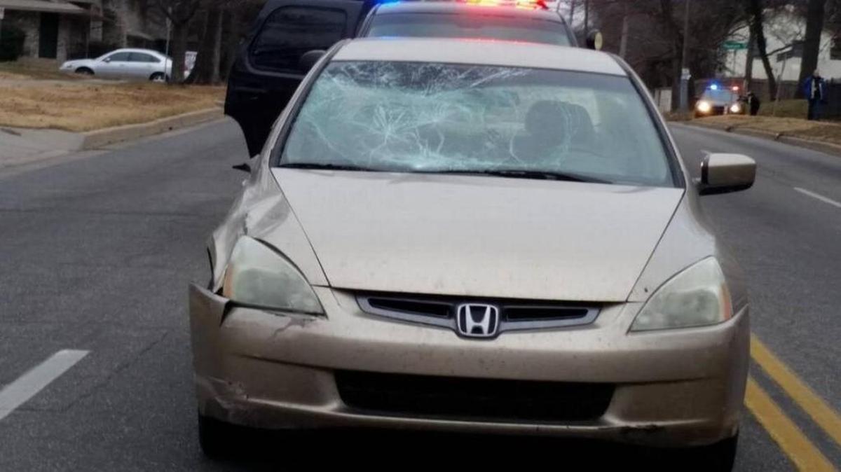 A teenager was hit by a car near Central and Fountain on Wednesday. He was taken to a local hospital in critical condition.