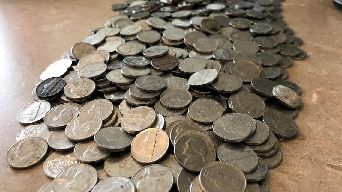 Brian Hayes paid his first Wichita State University parking ticket with 600 nickels, pulling them out of his R2-D2 piggy bank.