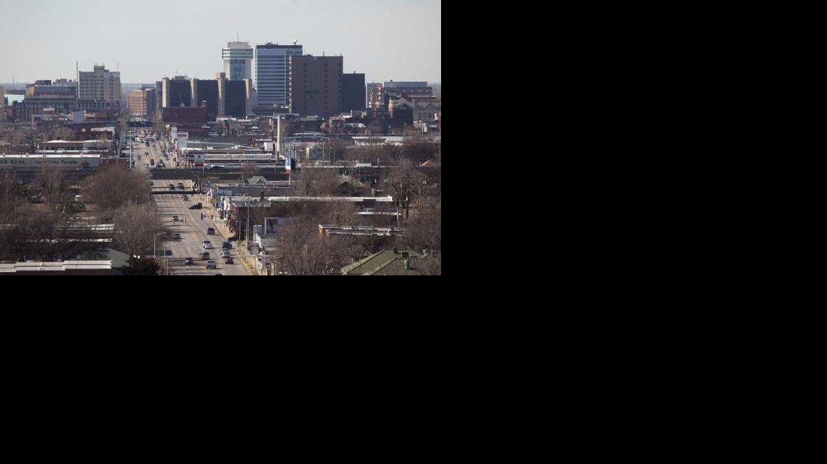 The downtown Wichita skyline (February 2012)

