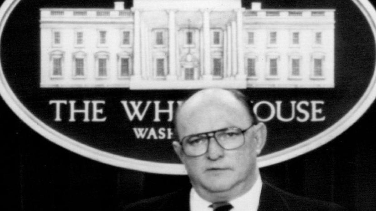 Marlin Fitzwater of Abilene was White House press secretary for Presidents Ronald Reagan and George H.W. Bush.