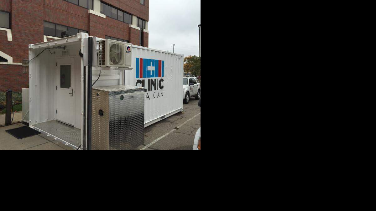 
Wesley Medical Center is purchasing a Clinic in a Can – a converted 20-foot shipping container – for use as an isolation unit, potentially for Ebola patients.
