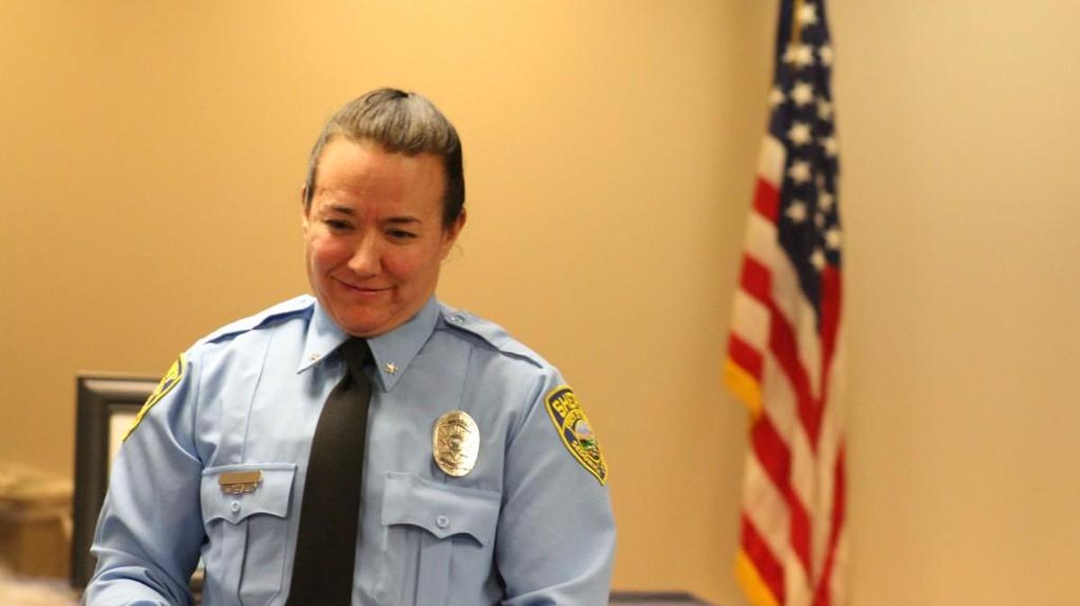 Sedgwick County forensic investigator Toie Brunow was awarded the 2015 Michael S. Reele Award on Wednesday afternoon. It’s the office’s third-highest honor.