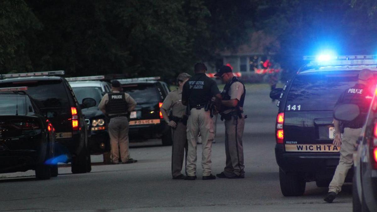 Officers respond to a call of a disturbance with shots fired near Aley and Market early Thursday evening.