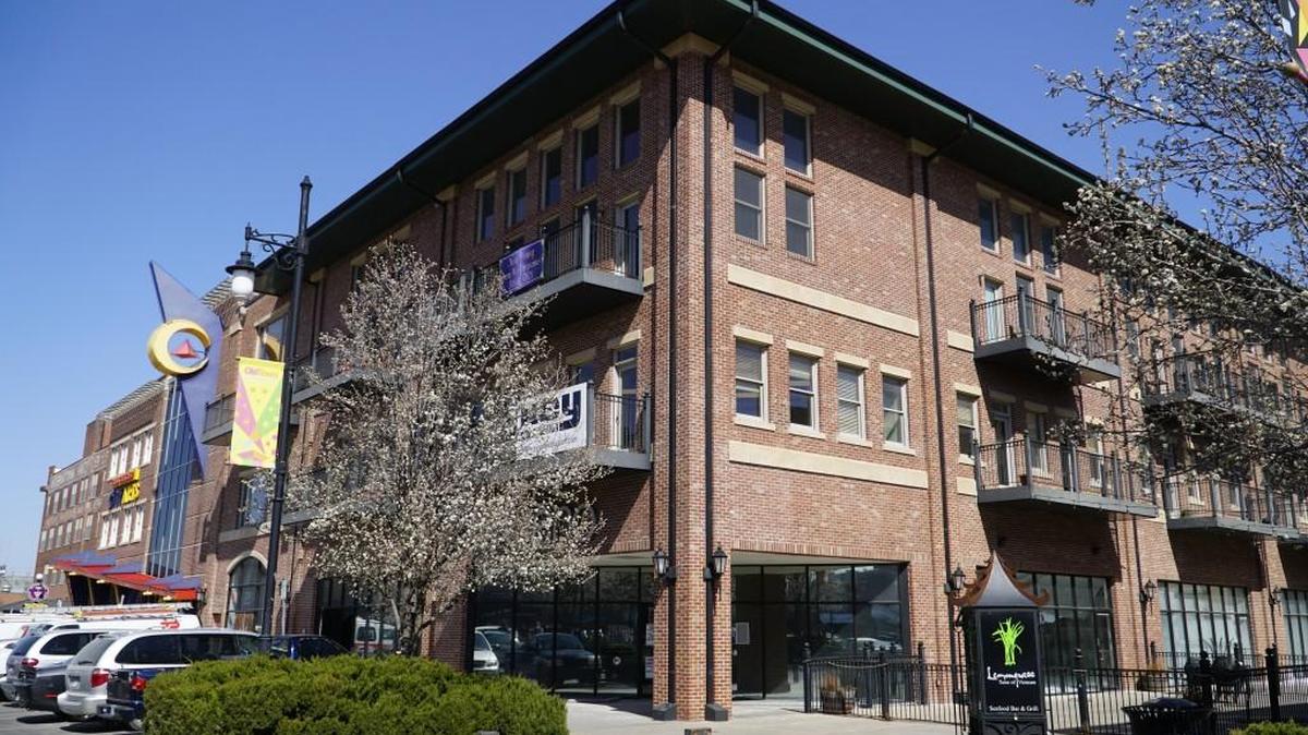 The new home of The Wichita Eagle and Kansas.com, at 330 N. Mead in Old Town Square.