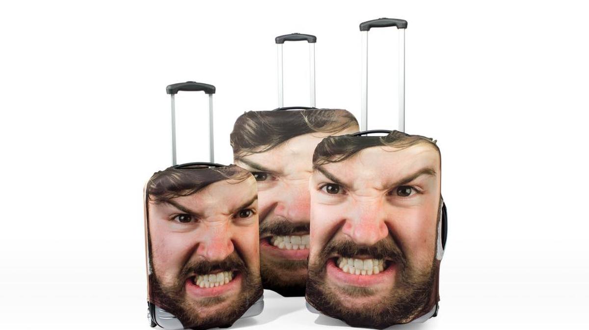 Send Firebox in London a photo of your choice and they’ll put it on a luggage cover.