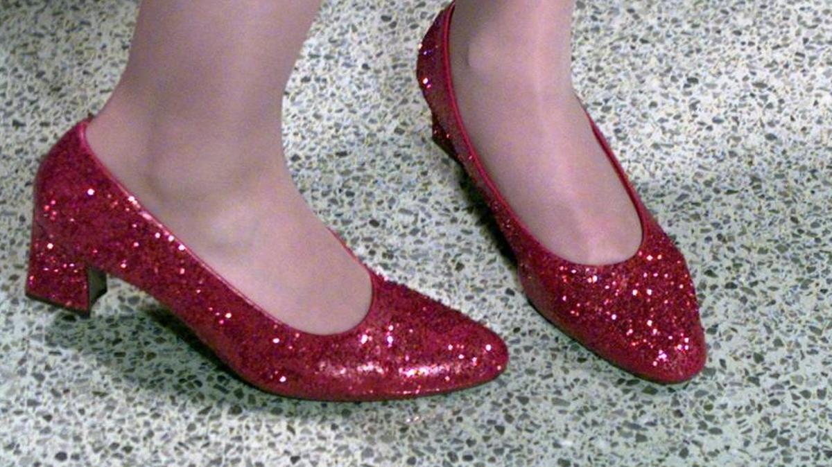 Dorothy’s ruby red slippers are starting to fray and become discolored after aging for 77 years since the premier of Kansas’ beloved classic, “Wizard of Oz.”