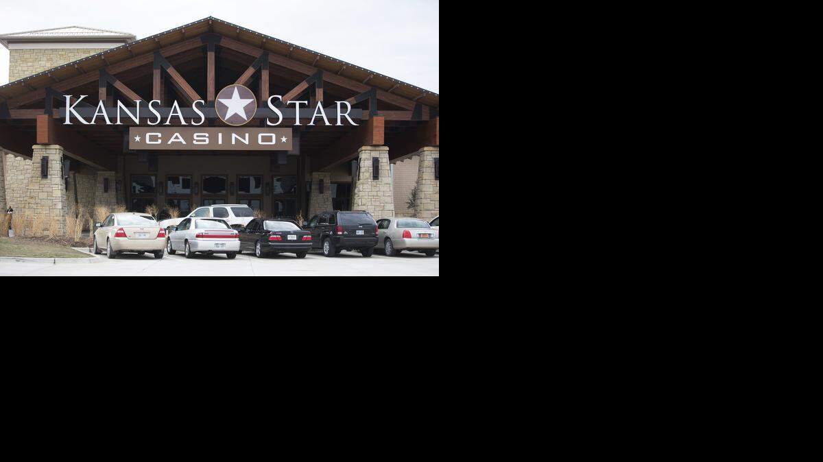
The main entrance of the Kansas Star Casino. 
