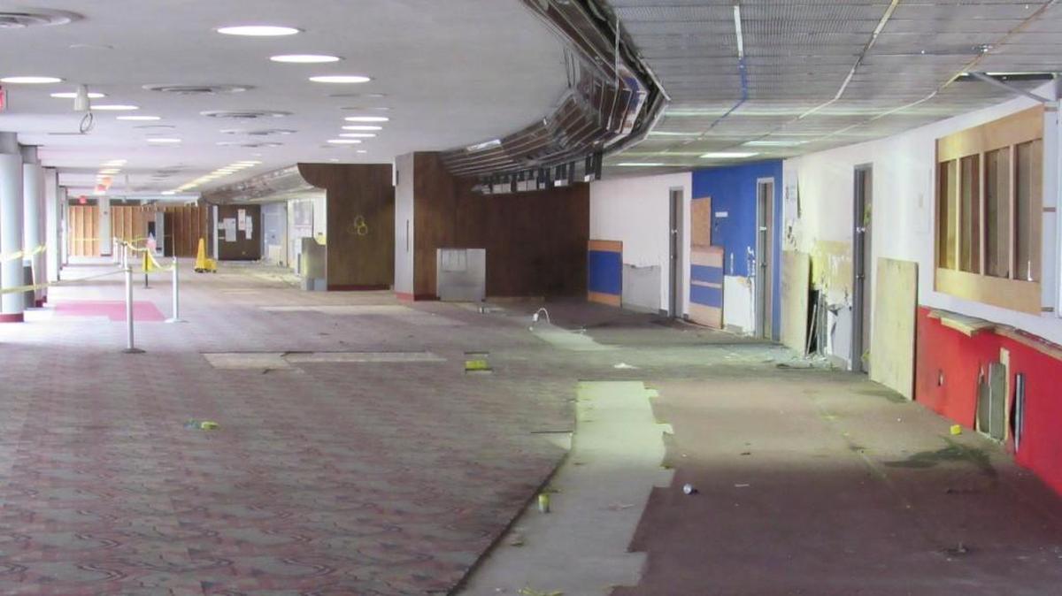 The old Wichita airport terminal is seen on March 22, 2017.