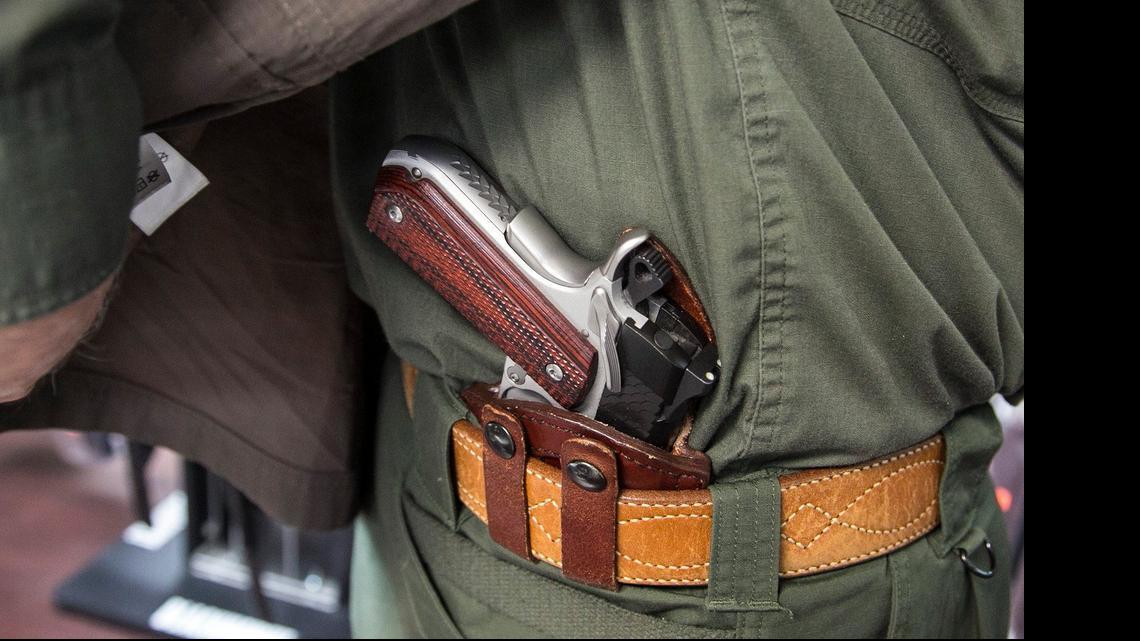 
 Kansas will no longer require permits for concealed-carry. (March 5, 2015)
