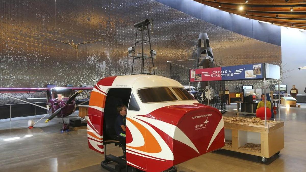 Exploration Place recently received a $1.25 million grant for its aviation exhibit. The museum hopes to open the new flight exhibit in December 2017.