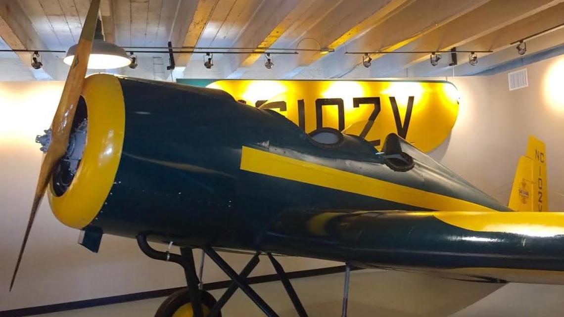 A 1930 Watkins Skylark SL is the only fully restored aircraft of its kind and is now on display at the Kansas Aviation Museum. The dedication ceremony was Thursday at the museum.