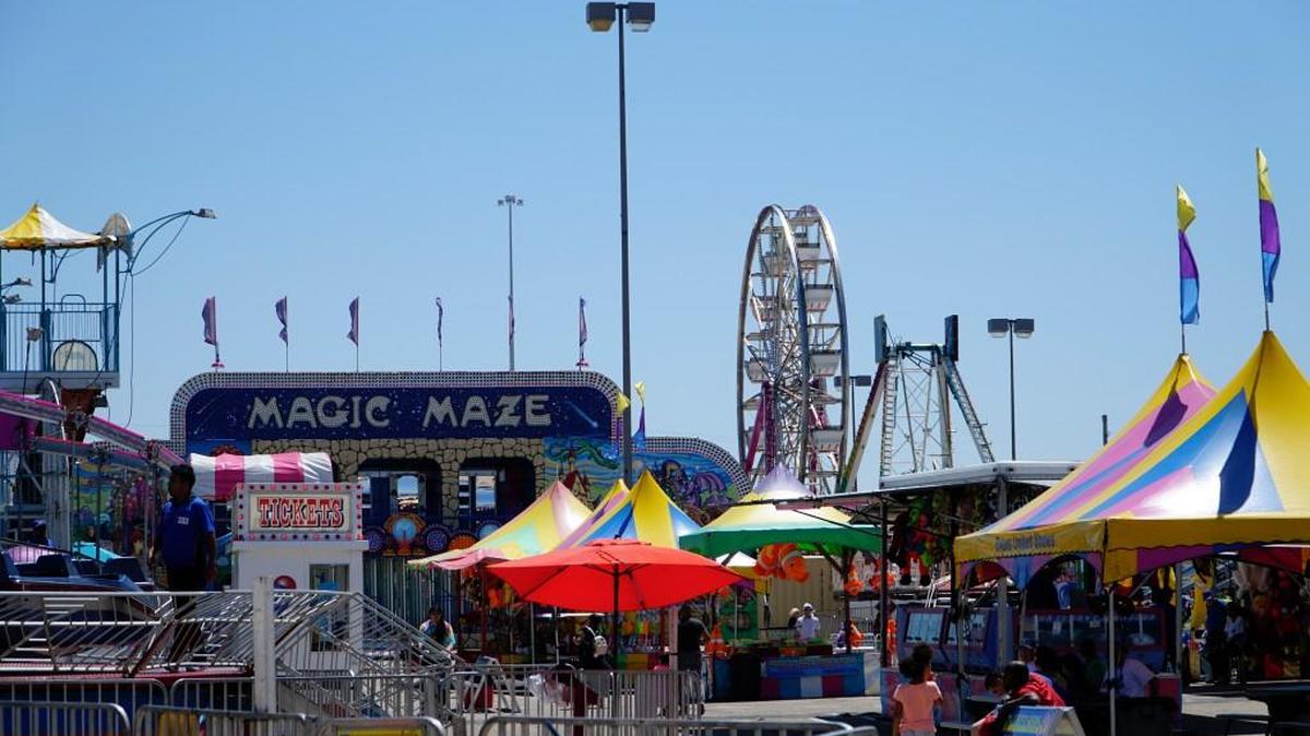Sunday was the last day at Towne West for a carnival operated by Evans United Shows. A 15-month-old girl is in critical condition after possibly receiving an electrical shock at the carnival. (May 14, 2017)
