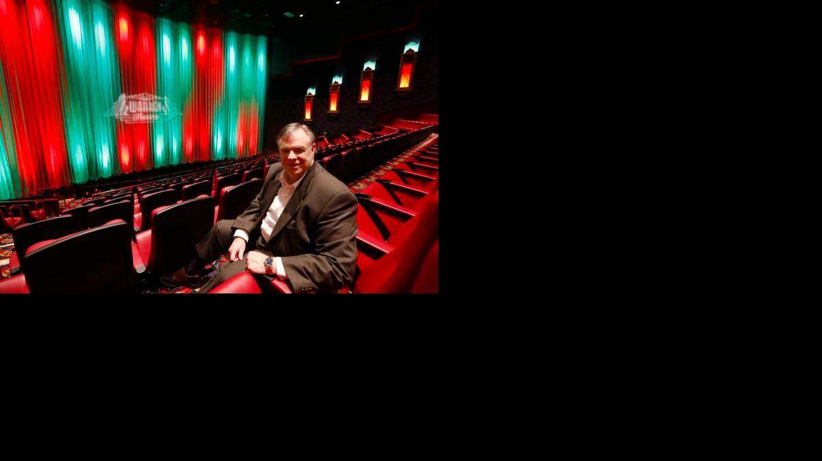 
Bill Warren at his IMAX Theater in west Wichita. (December 20, 2012)
