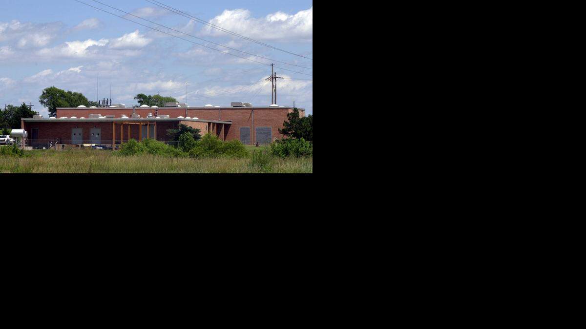 
The water pump station at Cheney Lake. 
