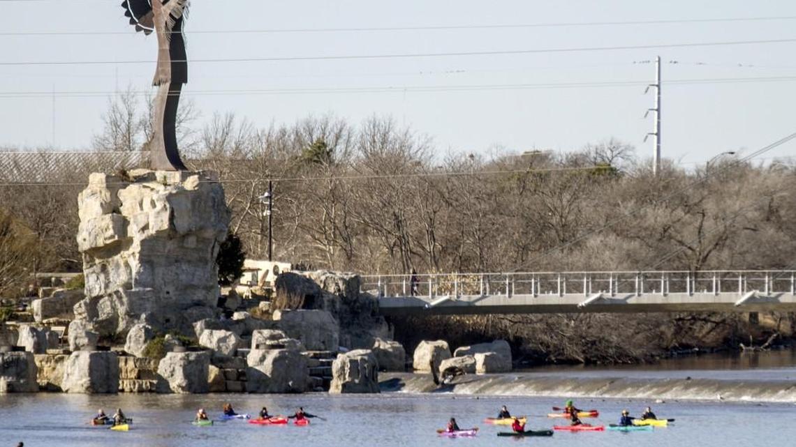 The Keeper of the Plains site will remain open as improvements are done to the grounds around it, a city of Wichita, official said Monday.