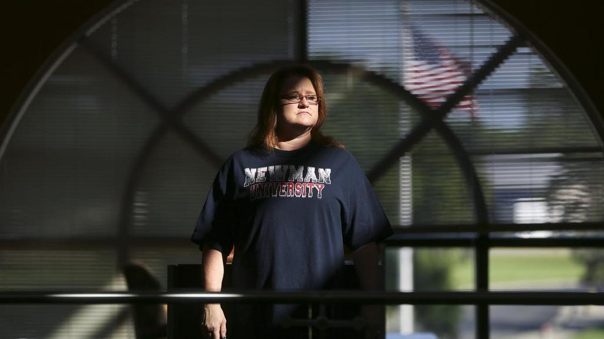 Susan Harris is one of the featured speakers on Friday at Newman University’s Baccalaureate Mass.