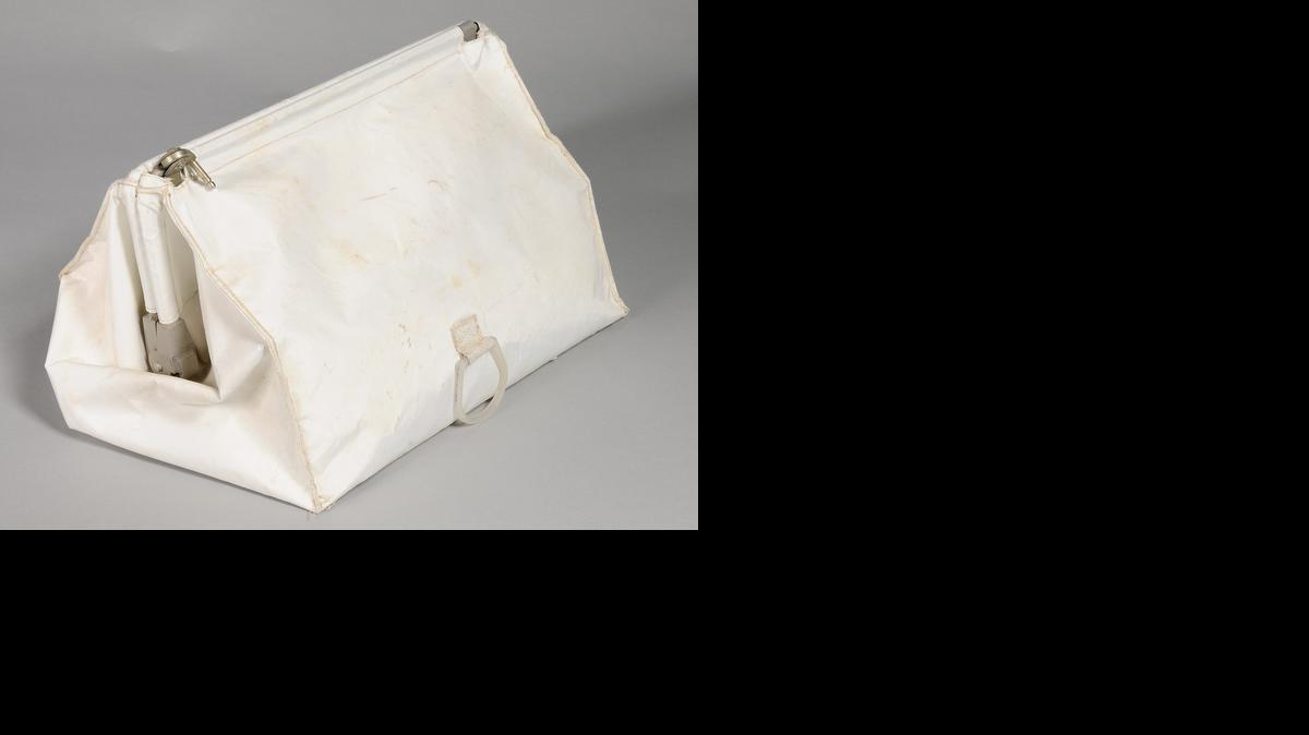 
More than four decades after the Apollo 11 moon landing, a bag full of souvenirs brought back by astronaut Neil Armstrong has come to light. The discovery was announced Friday by the National Air and Space Museum.
