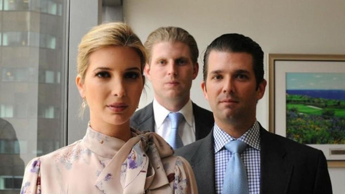 By many accounts, Donald Trump’s three oldest children, from left, Ivanka, Eric and Don Jr., are down-to-earth, hard-working adults.