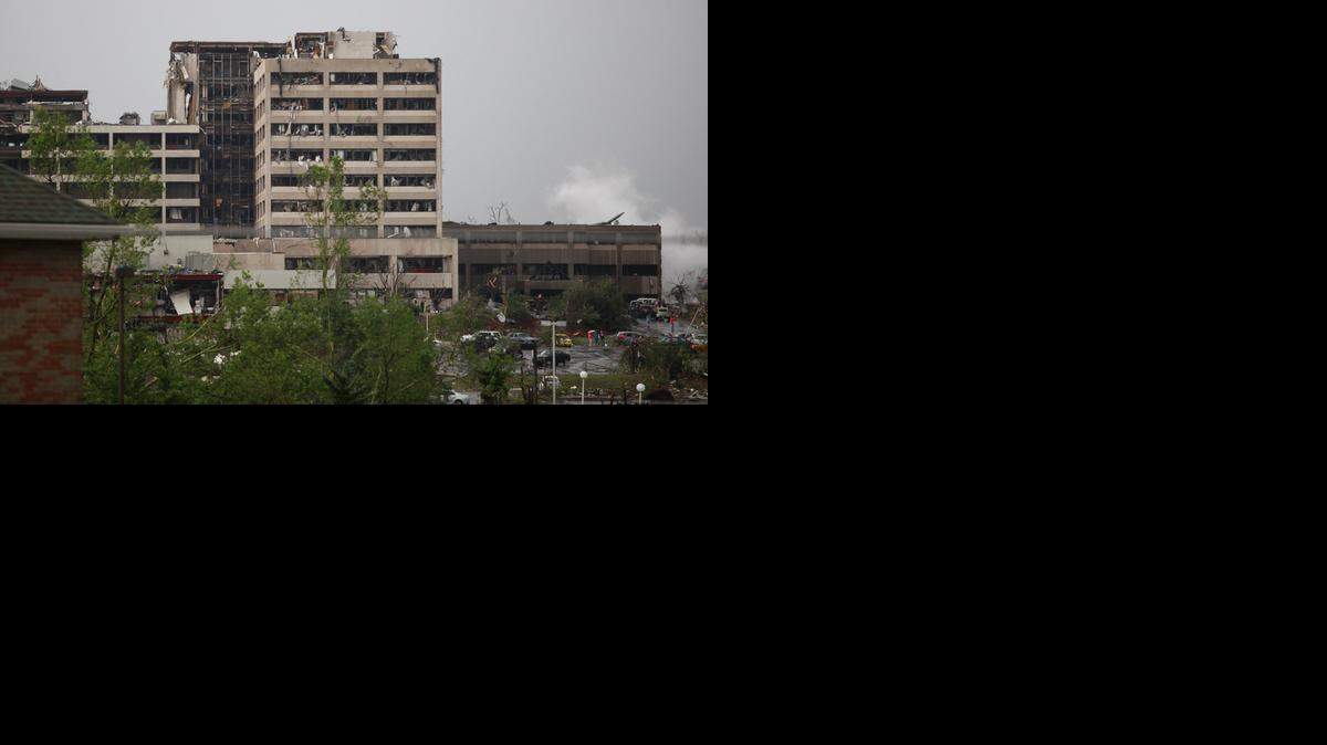 
St. John’s hospital in Joplin, Missouri, was hit by a tornado on May 22, 2011.
