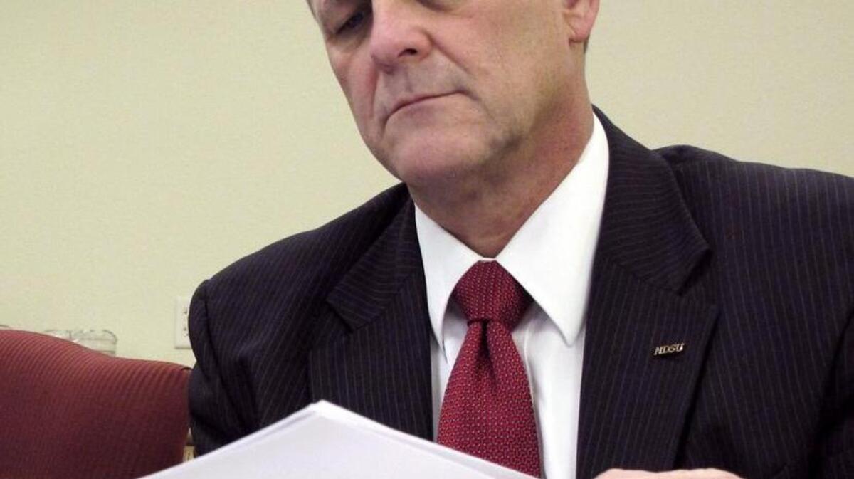 Dean Bresciani, president of North Dakota State University.