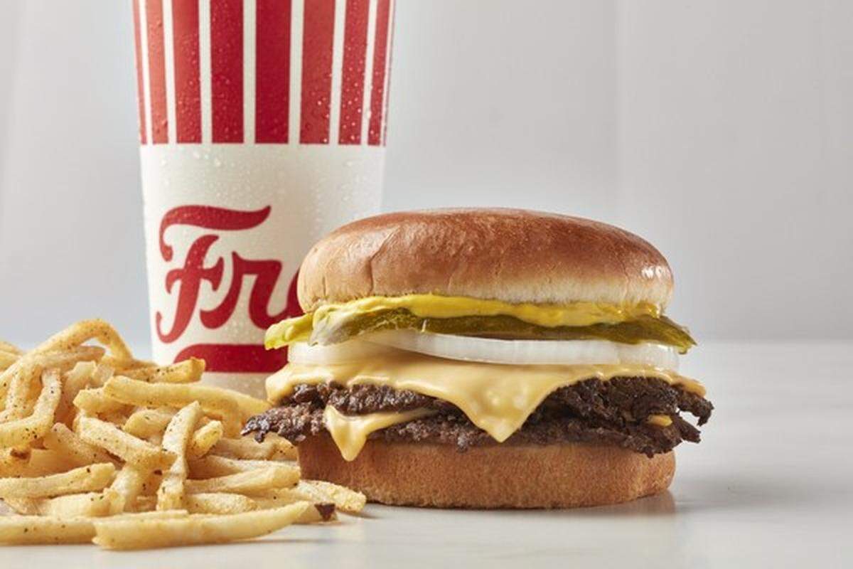 Freddy’s Original Double steakburger is $1 for a limited time.
