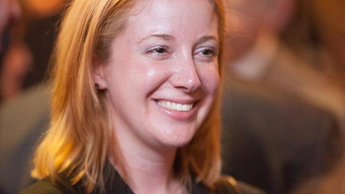 Laura Lombard, 32, will seek Rep. Mike Pompeo’s seat in Congress, running as a Democrat.