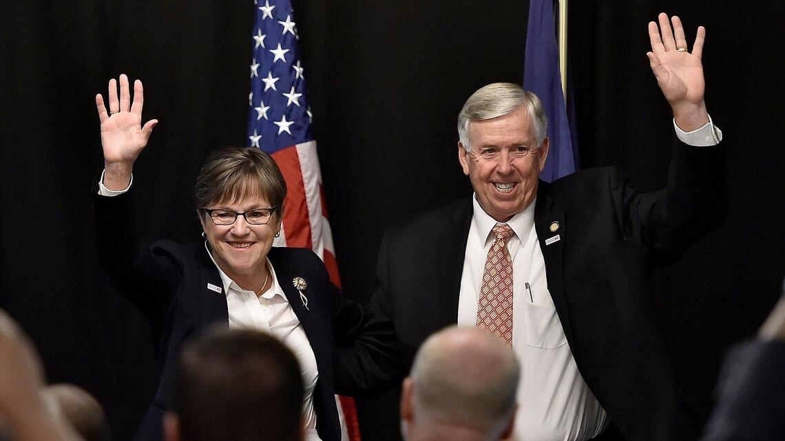 After different paths, Kansas and Missouri governors converge on reopening.