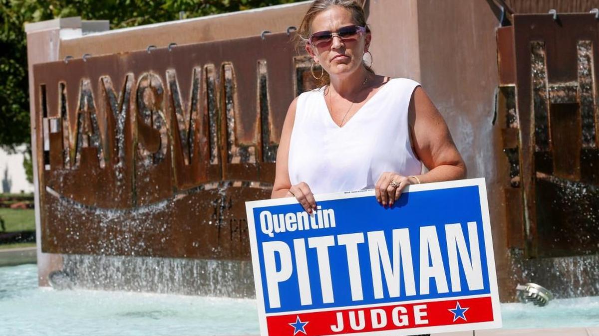 During the 2016 campaign, Haysville city government ripped up 70 campaign signs that Jennifer Winn put up thinking she was protected by state law.