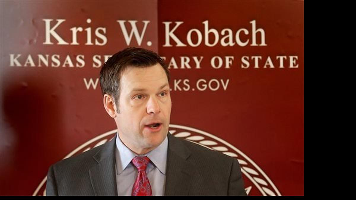 
Kansas Secretary of State Kris Kobach (Feb. 17, 2015)

