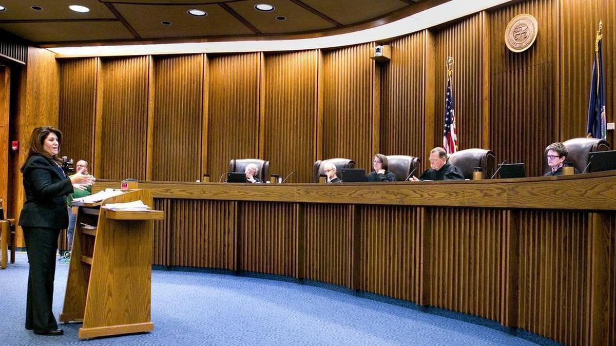 Kansas Attorney General Derek Schmidt said Tuesday that voters should have a say in the way state Supreme Court justices are selected. (Jan. 29, 2014)