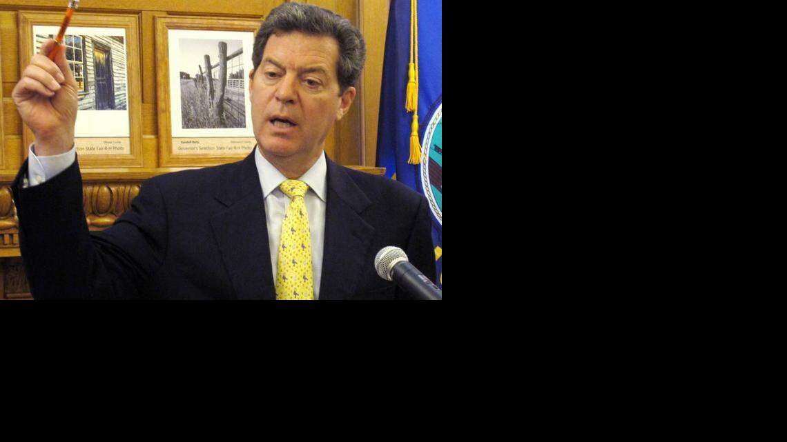 
Kansas Gov. Sam Brownback
