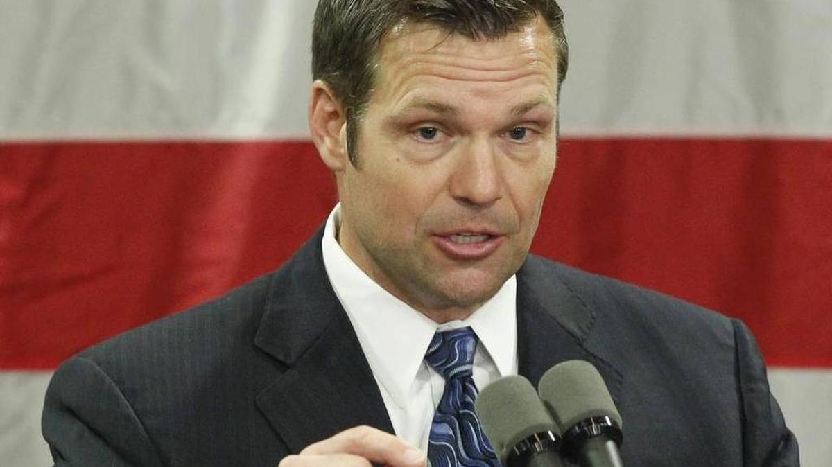 Kansas Secretary of State Kris Kobach