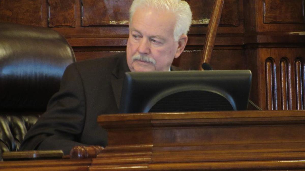 Speaker of the House Rep. Ray Merrick of Stilwell (Feb. 17, 2016)