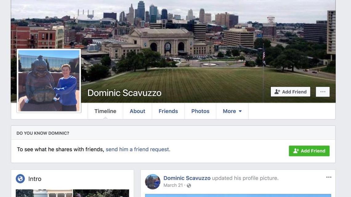 Dominic Scavuzzo, a 17-year-old Rockhurst High School student from Leawood, has become the fourth teenager running for governor in Kansas.