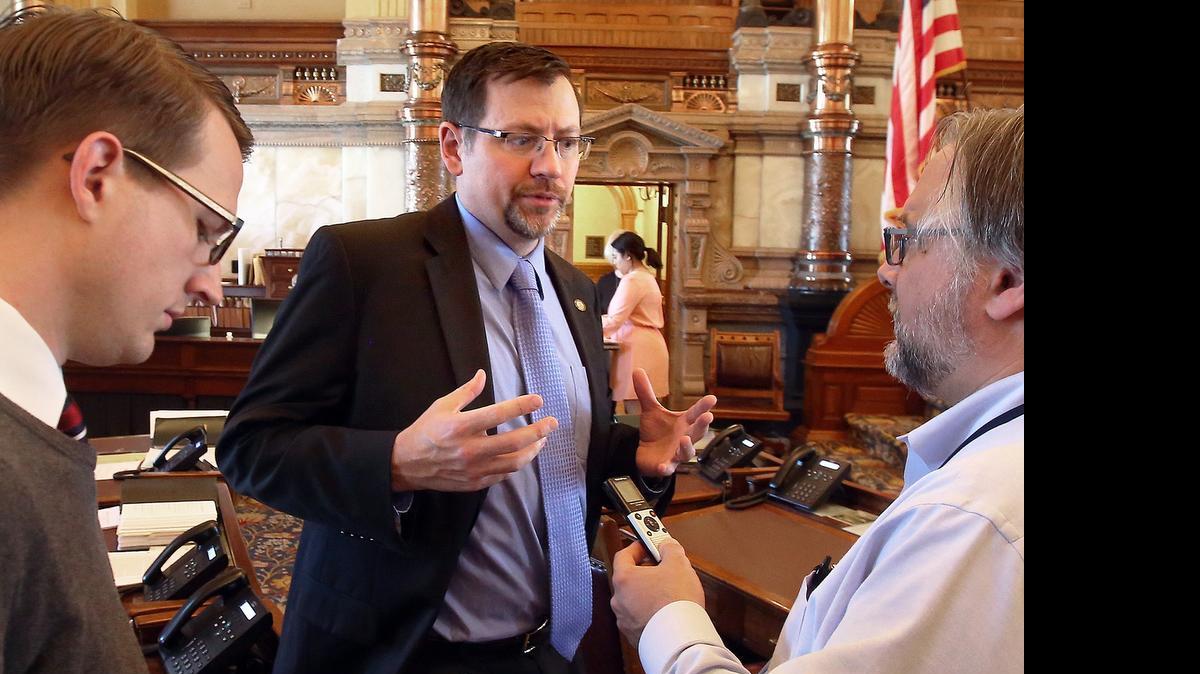 
“I’m typically against the income tax on small businesses,” Senate Majority Leader Terry Bruce, R-Hutchinson, said.
