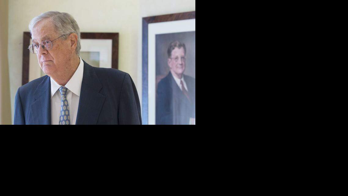 
David Koch, the executive vice president of Wichita’s Koch Industries, and his brother Charles have been accused of wielding too much influence in Kansas politics, a claim Gov. Sam Brownback disputes. 
