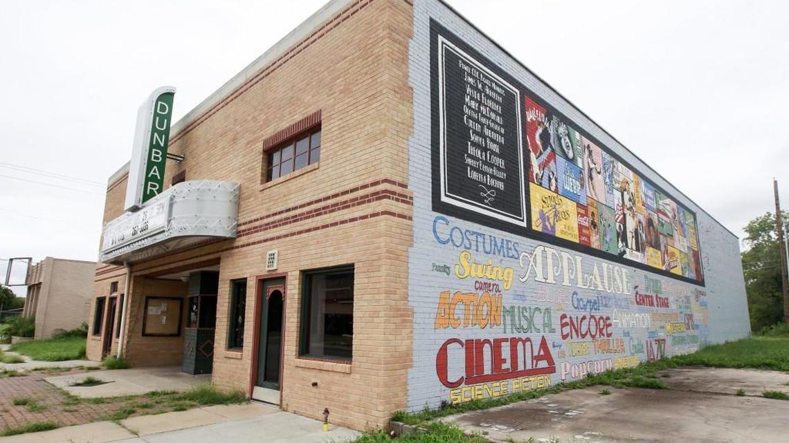The Dunbar Theater at 1007 N. Cleveland on Tuesday. (Aug. 22, 2017)