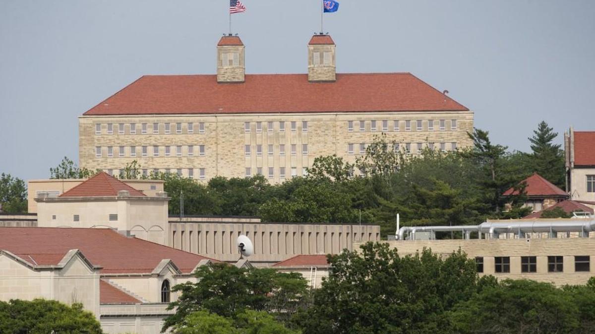 Fraser Hall on the campus of Kansas University. (File photo)